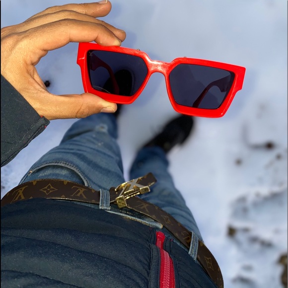 Louis Vuitton 1.1 Millionaire Red Sunglasses - Picture 2 of 10
